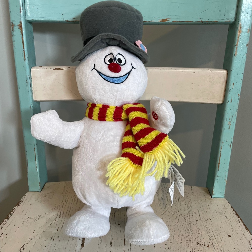 Gemmy Frosty the Snowman Animated Musical Dancing Plush Christmas  NOT WORKING